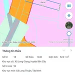 Bán đất Long Thuận Tây Ninh 525m² mặt tiền 12m - Ảnh thu nhỏ 4