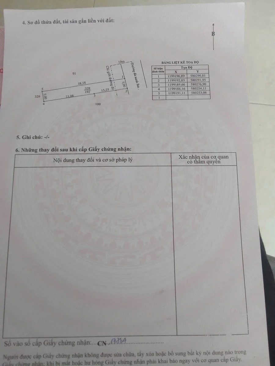Bán đất 190m² Xã Đức Hoà Đông, Đức Hoà, Long An - Ảnh thu nhỏ 4