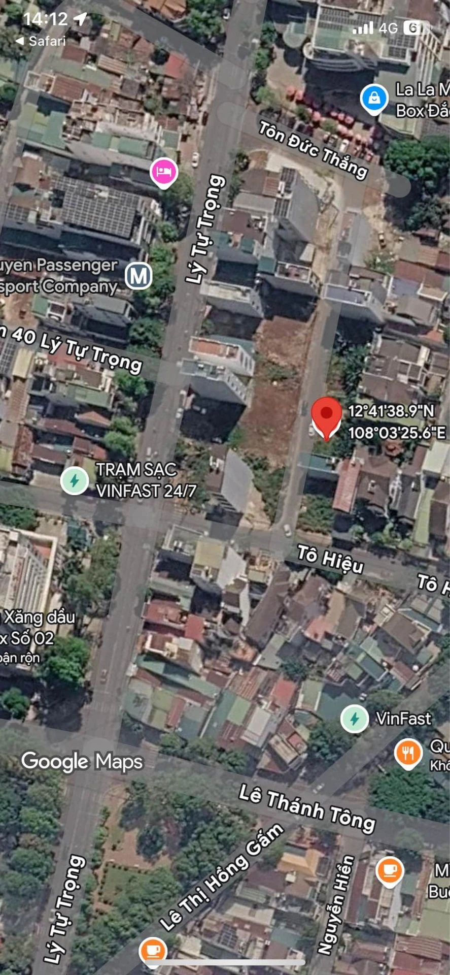 Bán lô đất TDC Lý Tự Trọng 5x13,6m, thổ cư 100%, giá 5 tỷ 650 triệu, TP. Buôn Ma Thuột - Ảnh 1