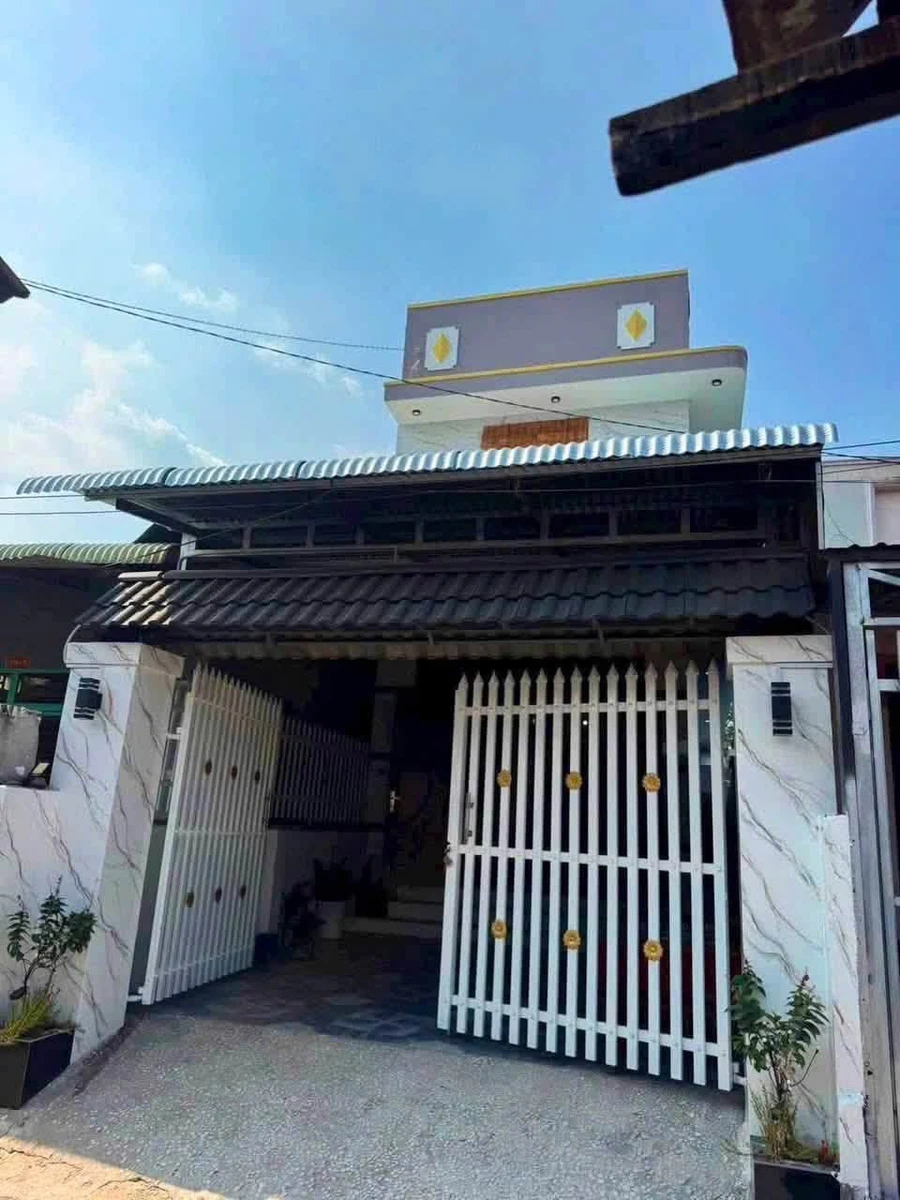 Bán nhà 1 trệt 1 lầu 100m² Gò Dầu Tây Ninh 1tỷ790 - Ảnh 1