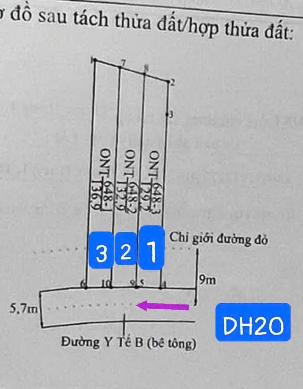 Bán 3 nền đất thổ cư 4x34m mặt tiền Y Tế B, Hóc Môn - Ảnh 1