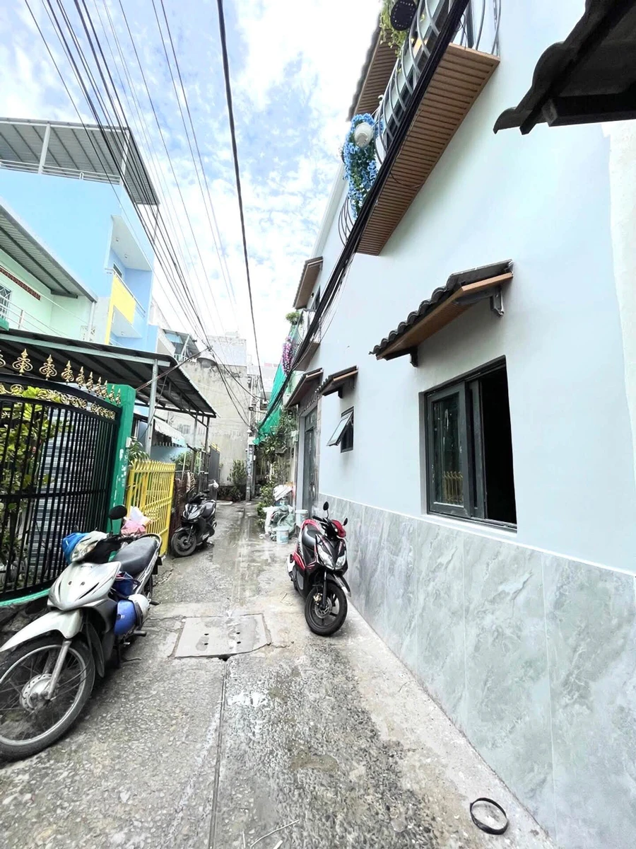 Bán nhà mới xây 60m2 sàn đường Tỉnh Lộ 10, gần chợ Phú Lâm, Bình Tân - Ảnh thu nhỏ 3
