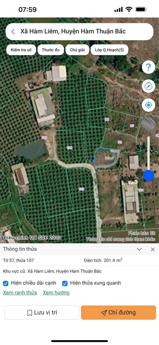 Bán đất 201m2 Hàm Liêm Nhà Bè, gần chợ Tân Nông - Ảnh thu nhỏ 4