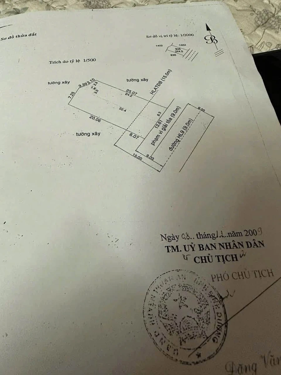 Bán nhà mặt tiền Hồ Văn Mên, Thuận An, Bình Dương, 344,5m2, ngang 14m - Ảnh thu nhỏ 3