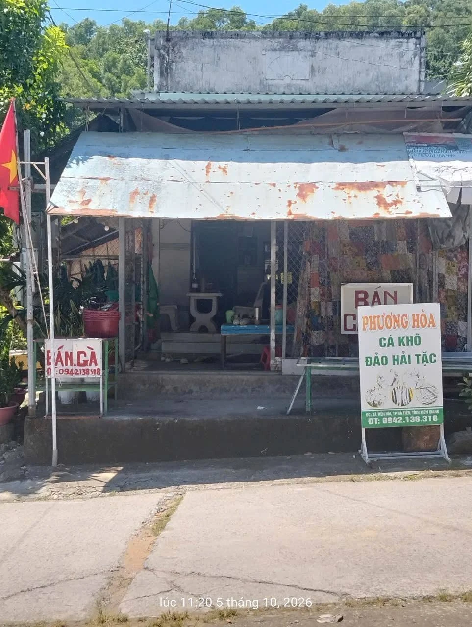 Bán nhà hai mặt tiền 100m2 Đảo Hải Tặc, Kiên Giang 1 tỷ 7 - Ảnh 1
