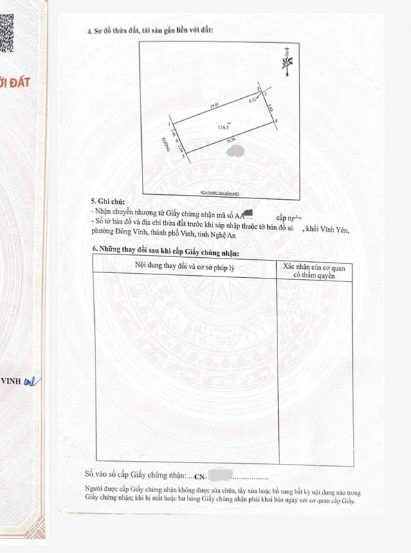 Bán lô đất 153,7m2 Diên Lạc, Khánh Hòa 1 tỷ 550 nhia