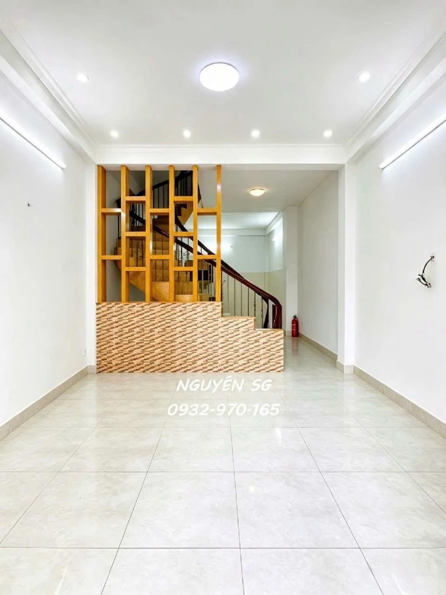 Bán nhà hẻm xe hơi 3 tầng 4PN 50m2 gần ngã tư Phú Nhuận, sát mặt tiền Nguyễn Kiệm - Ảnh thu nhỏ 2