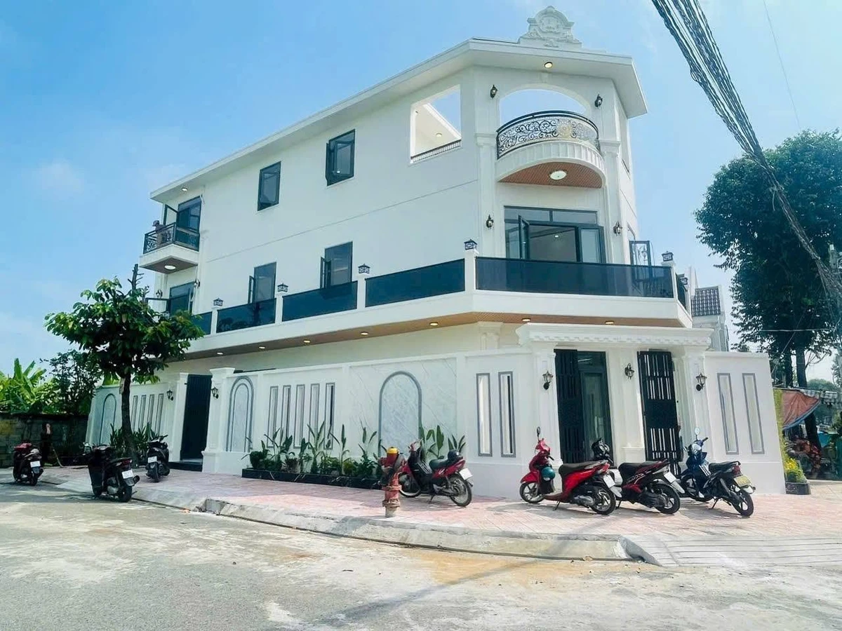Bán villa 2 mặt tiền 134m2 KDC Đặng Huỳnh, Cần Giuộc, 4PN 5WC, sổ hồng riêng - Ảnh thu nhỏ 2