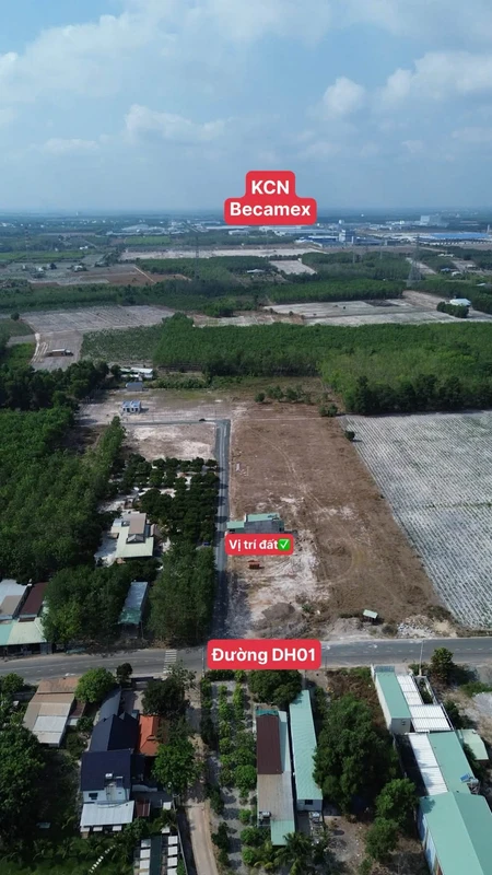 Bán đất 115 m2 phường Chơn Thành, Bình Dương 499 triệu