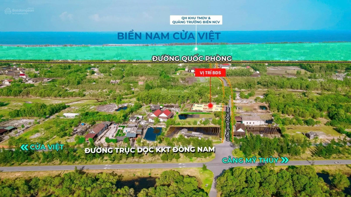 Bán đất Nam Cửa Việt, Quảng Trị, gần biển, gần KCN - Ảnh thu nhỏ 4