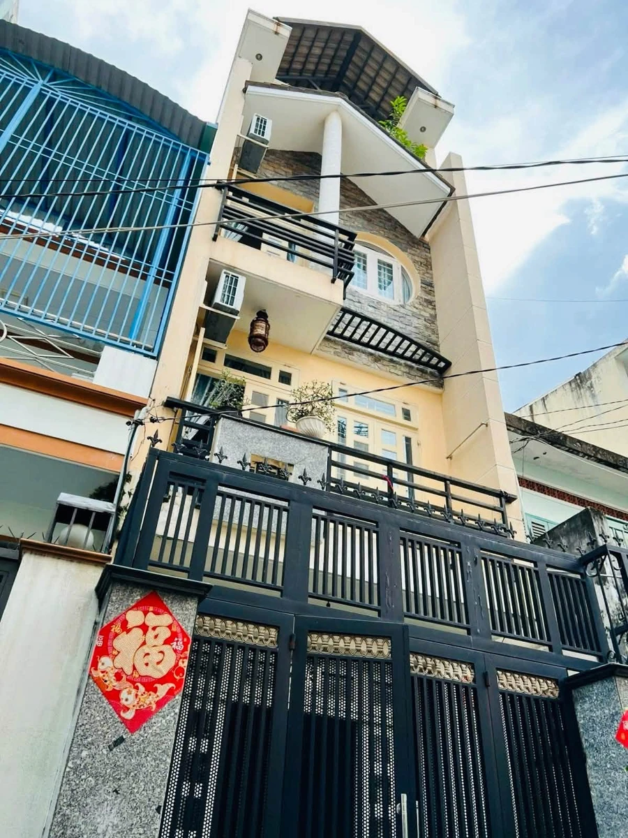 Bán nhà phố 87m2 4 tầng Lê Quang Định, Bình Thạnh 11,7 tỷ - Ảnh 1