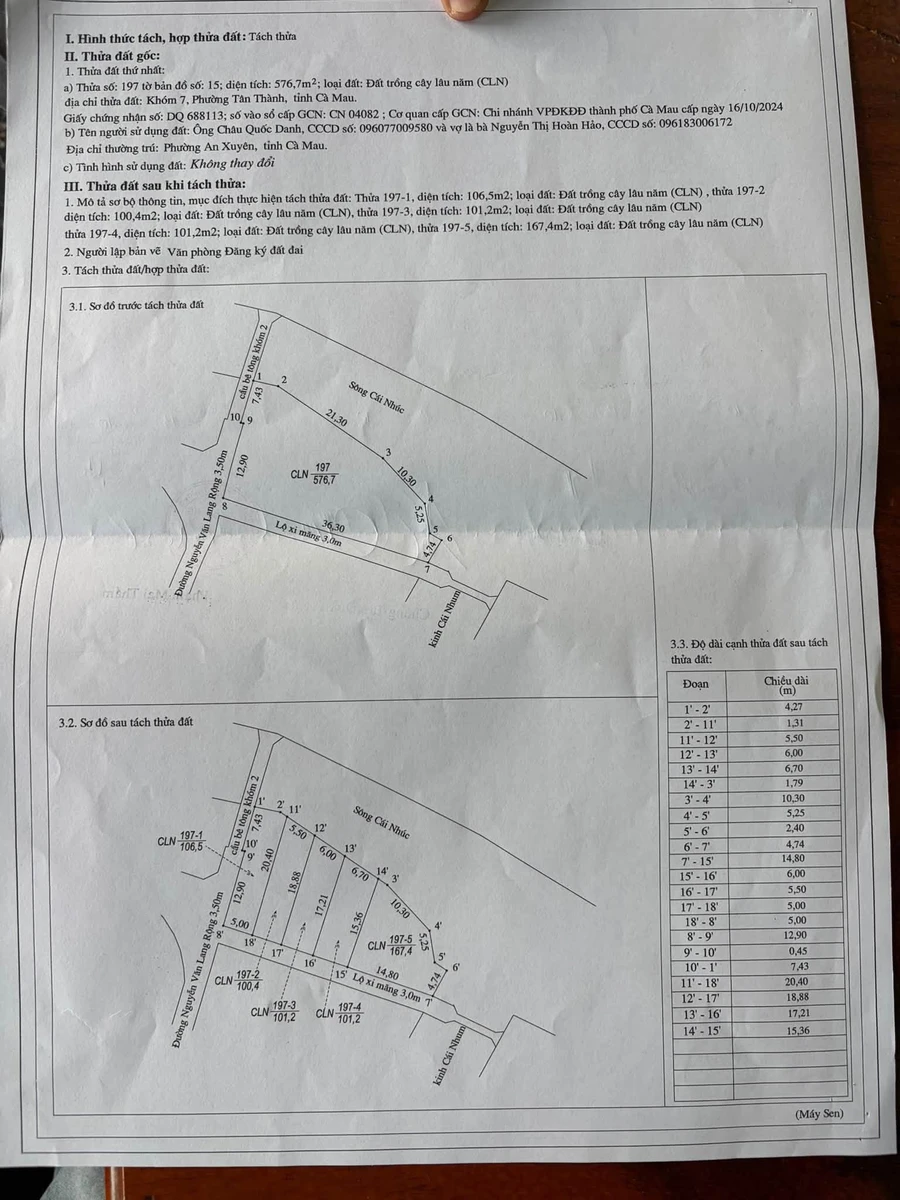 Bán nền đất Cà Mau 99m² 460 triệu Tân Thành - Ảnh thu nhỏ 2