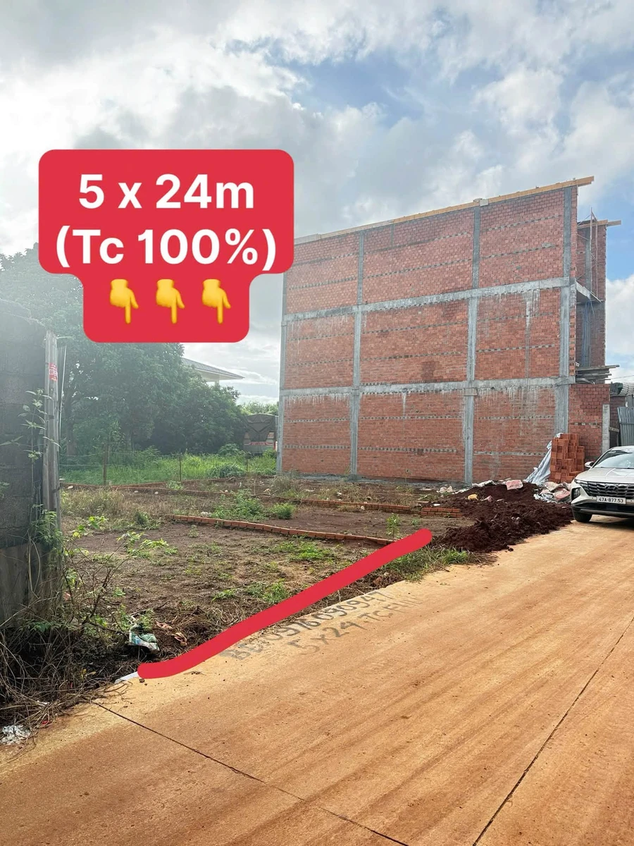 Đất thổ cư 100% Cần Giờ 120m² giá 3 tỷ 50 - Ảnh 1