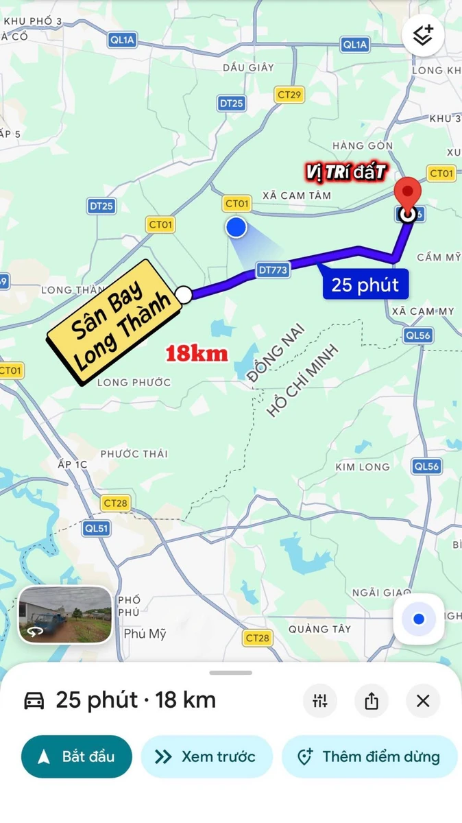 Bán đất nền 220m² gần Chợ Nhân Nghĩa, Cẩm Mỹ, Đồng Nai - Ảnh thu nhỏ 2
