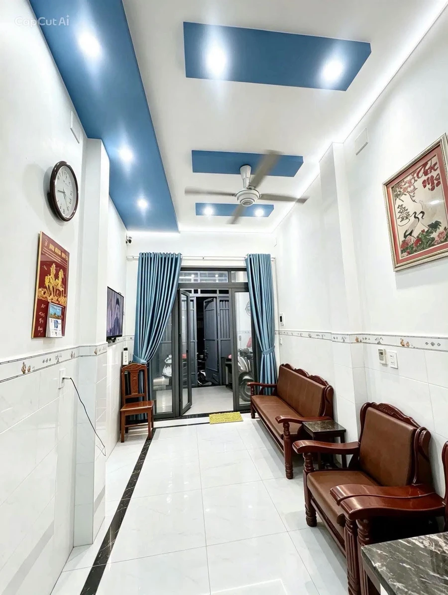 Bán nhà 4 tầng hẻm 6m Trần Thị Năm, 3.5x15m, 4PN, nhỉnh 3 tỷ, Quận 12 - Ảnh thu nhỏ 3