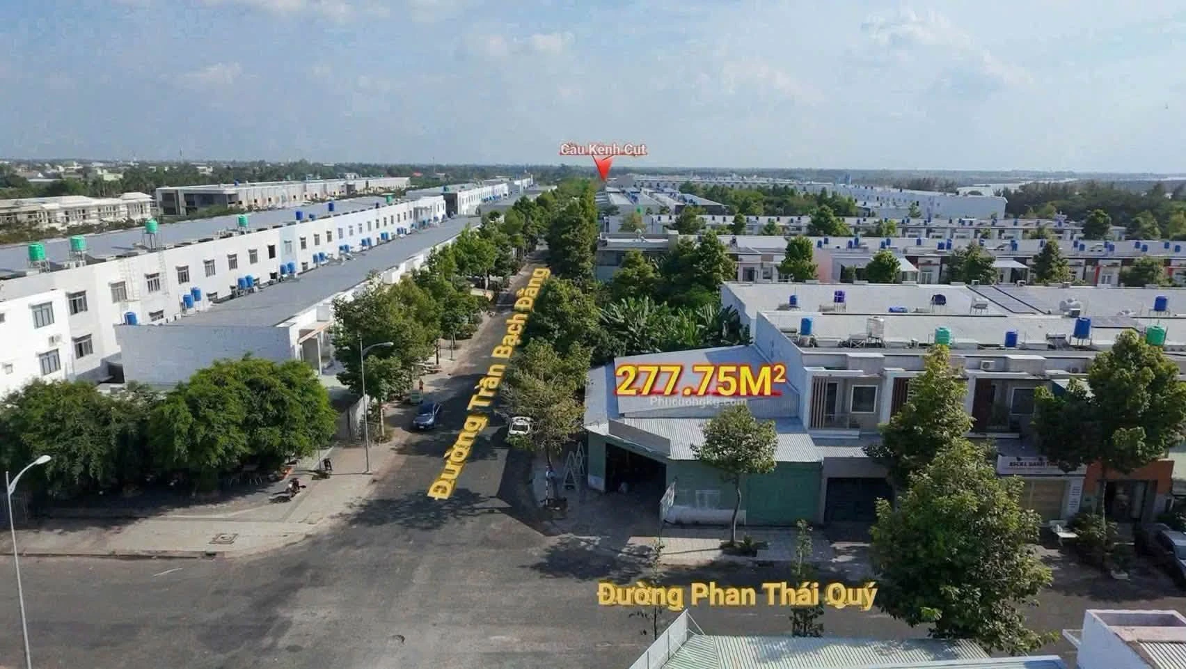Bán đất góc hai mặt tiền 277,75m2 KĐT Phú Cường, Rạch Giá giá 5,4 tỷ - Ảnh 1