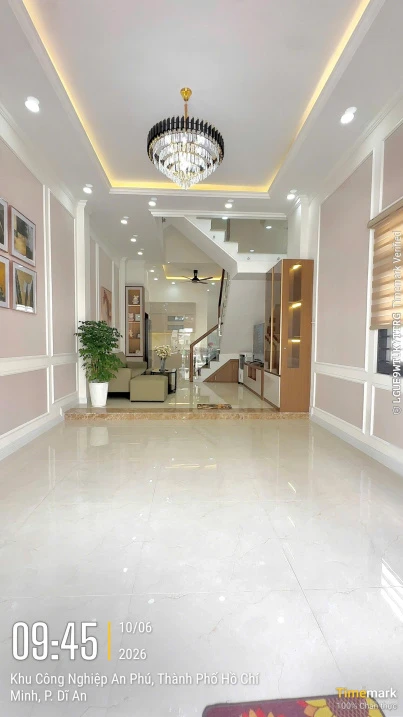 230 - Bán nhà 3 mặt thoáng KDC Icon Central P. Tân Đông Hiệp Dĩ An, sân ô tô, 4PN - 5,1 tỷ - Ảnh thu nhỏ 3