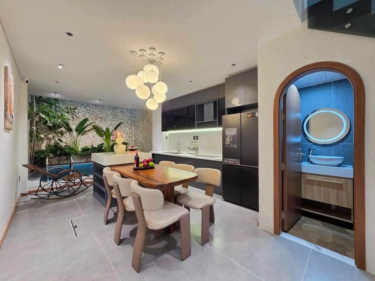 Bán nhà 3 tầng 76.5m2 có bể bơi, Hải Châu, Đà Nẵng - Ảnh thu nhỏ 4