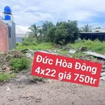 Bán đất Hóc Môn 88m2 Đức Hoà Đông 750 triệu - Ảnh thu nhỏ 1