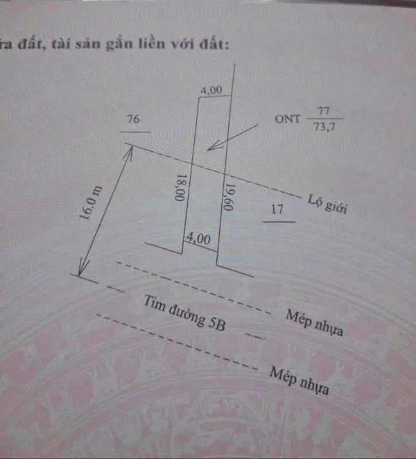 Bán căn hộ 75m² Cộng Hoà Nam Sách, 1,2 tỷ