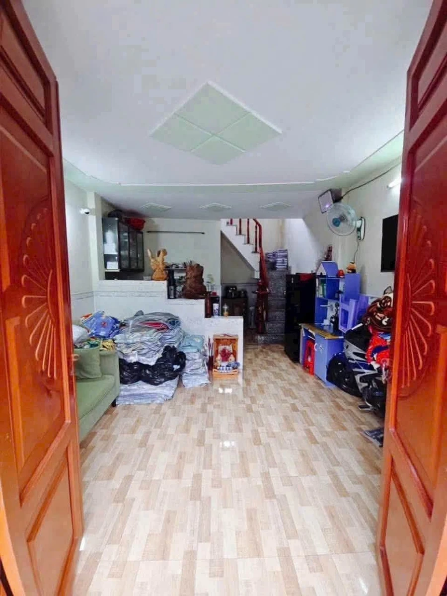 Bán nhà 1 trệt 1 lầu 40m2 full thổ cư giá 750 triệu tại Thái Hòa, Bình Dương - Ảnh thu nhỏ 2
