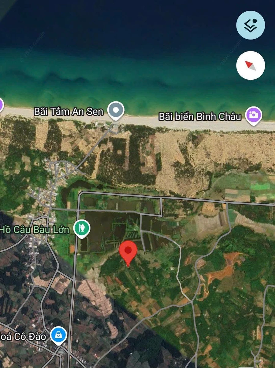 Bán đất nông nghiệp 100m2 ven biển Châu Tân, Quảng Ngãi - Ảnh 1