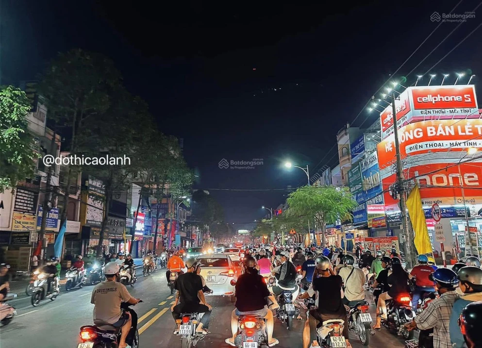 Nhà góc 2 mặt tiền phố Lý Thường Kiệt, phường Cao Lãnh, Đồng Tháp; 7*23m; 162m2; giá hot 10tr/m2 - Ảnh 1