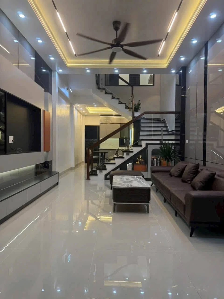 Bán nhà mặt phố 4 tầng 52m² Đồng Niên Thủ Đức 4.25 tỷ - Ảnh 1