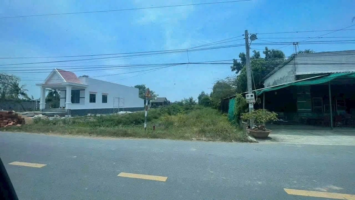 Bán nền đất thổ cư 242m2 mặt tiền Liên Xã Long Hòa, Cần Dước - Ảnh thu nhỏ 2