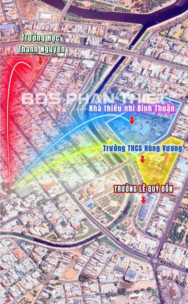 Bán đất thổ cư 100m2 gần chợ Kênh Bàu Phan Thiết, 1 tỷ 6 - Ảnh thu nhỏ 2