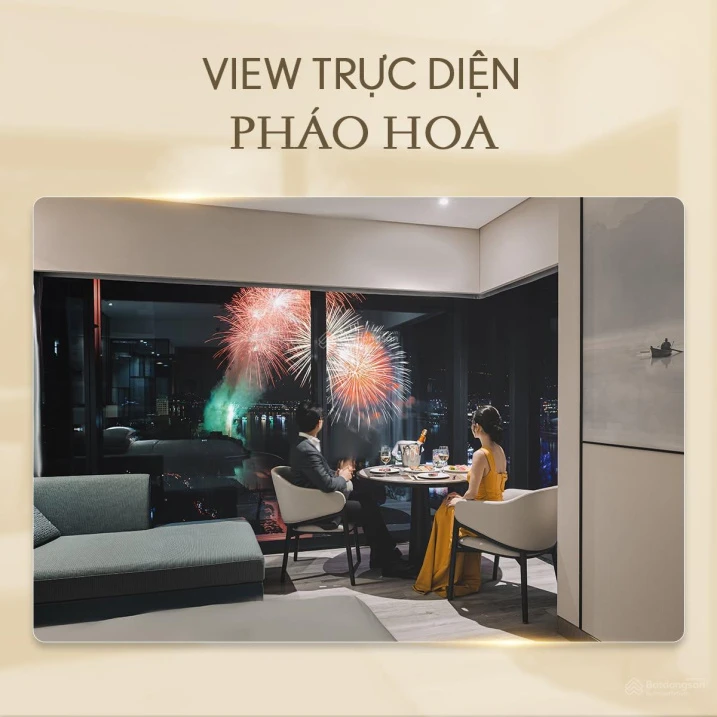 M Landmark - Bán căn 2PN góc 88.8m view pháo hoa, Cầu Rồng, trực diện sông Hàn 20 tỷ all in - Ảnh thu nhỏ 5