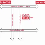 Bán đất Nghi Ân 105m2 mặt đường Mười Uyển 3 tỷ 8 - Ảnh thu nhỏ 1