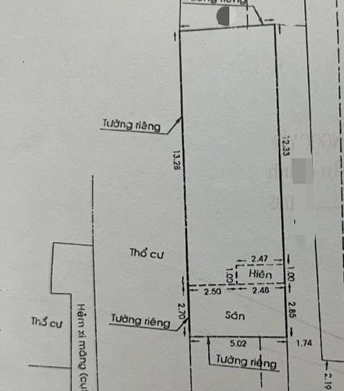Bán nhà 79m² 6 phòng ngủ Bình Thạnh 7,5 tỷ - Ảnh thu nhỏ 4
