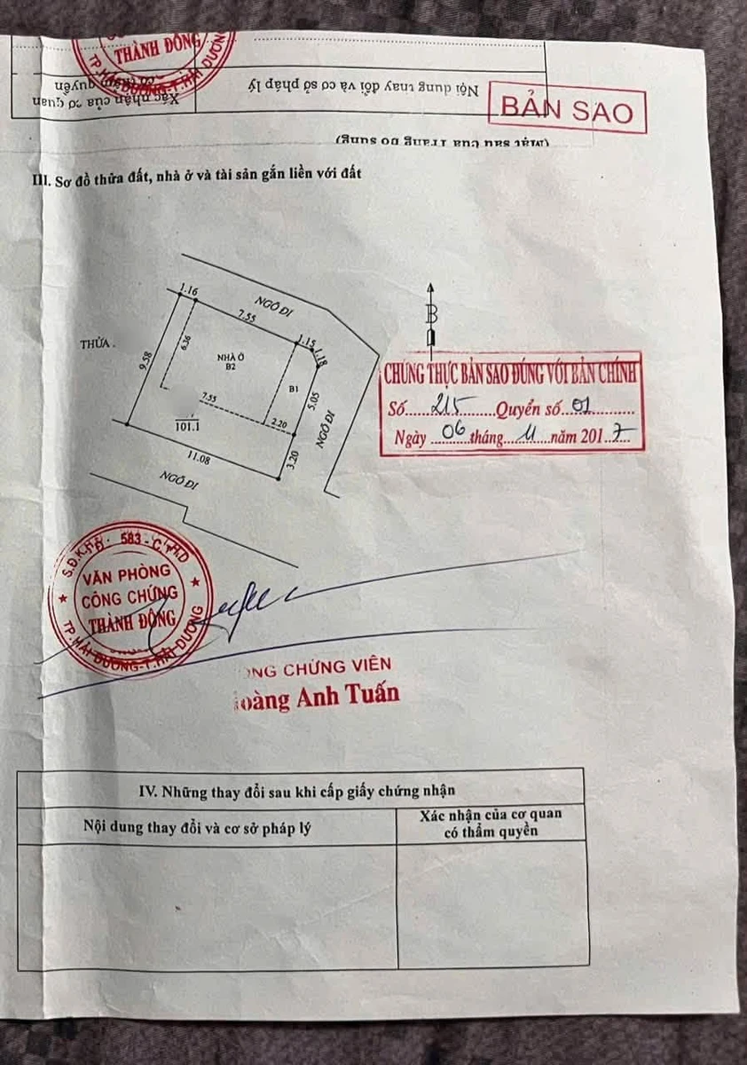 Bán nhà 3 tầng 101m² mặt tiền 11m Điện Biên Phủ Hải Dương - Ảnh thu nhỏ 5
