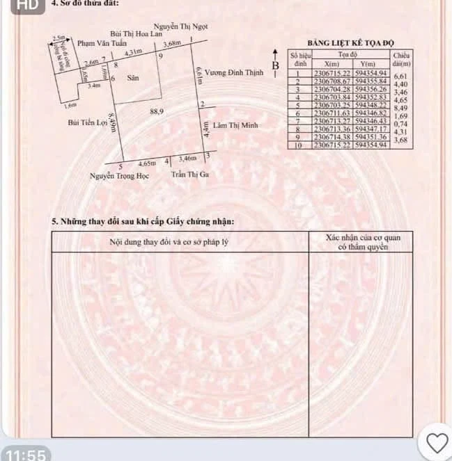 Bán đất 88m2 chia 2 lô, phố Tôn Đức Thắng, chân cầu An Dương - Ảnh thu nhỏ 2