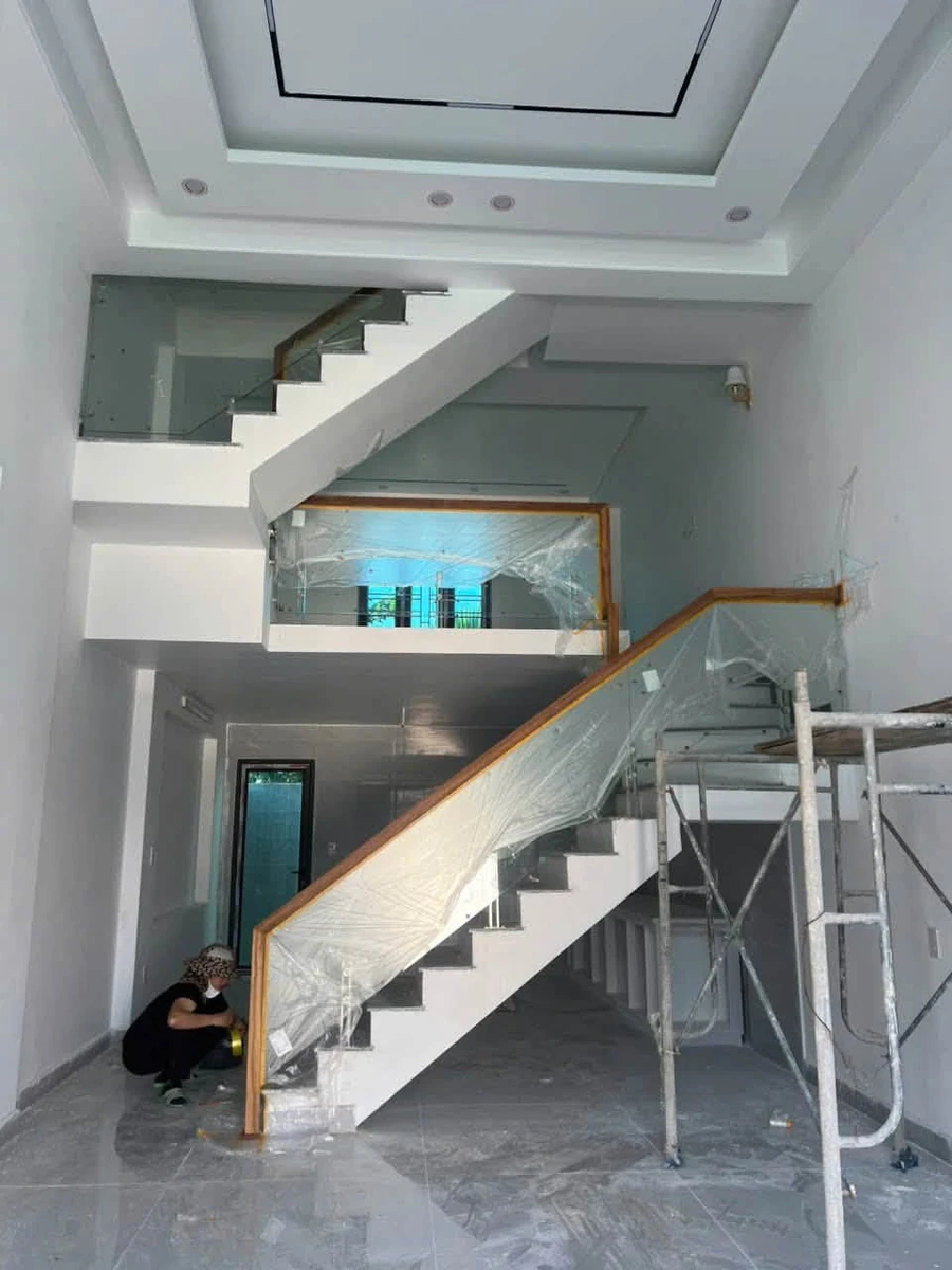 Bán nhà 3,5 tầng 50m² sân rộng ô tô Vọng Hải - Ảnh thu nhỏ 4