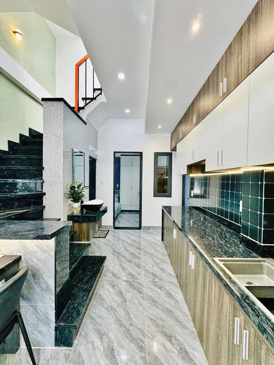 Bán nhà 3 tầng 49m2, 4PN 4WC, full nội thất, đường số 2, An Hội Tây, Gò Vấp - Ảnh thu nhỏ 5