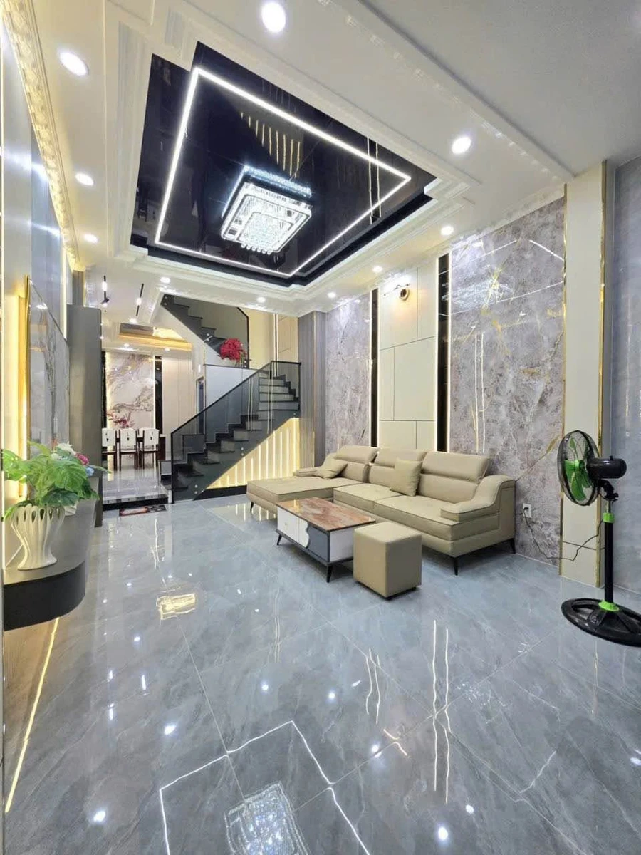 Bán nhà mặt tiền hẻm 8m Đào Tông Nguyên Nhà Bè 50m² 4PN - Ảnh thu nhỏ 3