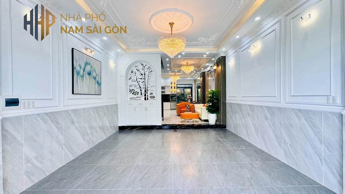 Bán nhà 4 tầng gara cao cấp 5x16m Phúc An Nhà Bè giá 9 tỷ - Ảnh thu nhỏ 2