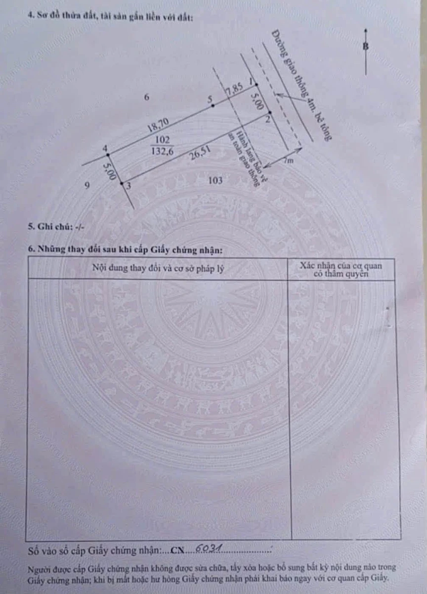 Bán đất mặt tiền Nguyễn Trung Trực 132,5m² Hóc Môn - Ảnh thu nhỏ 4