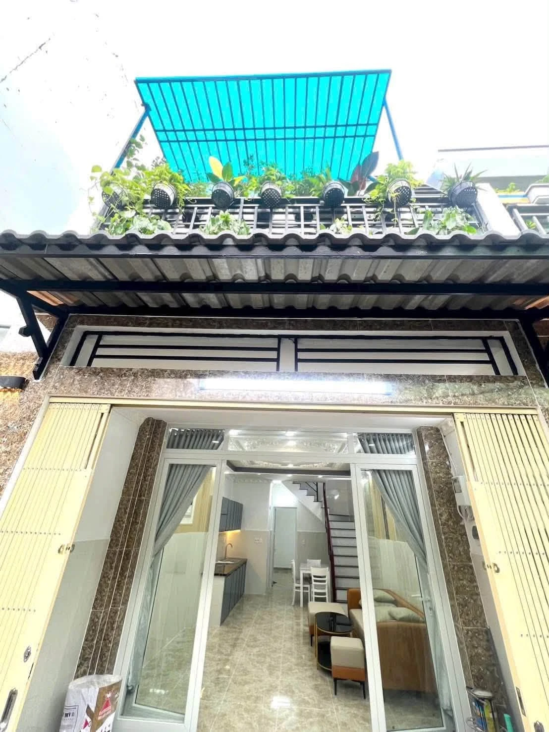 Bán nhà hẻm 54m² 3 phòng ngủ Huỳnh Tấn Phát Nhà Bè - Ảnh 1