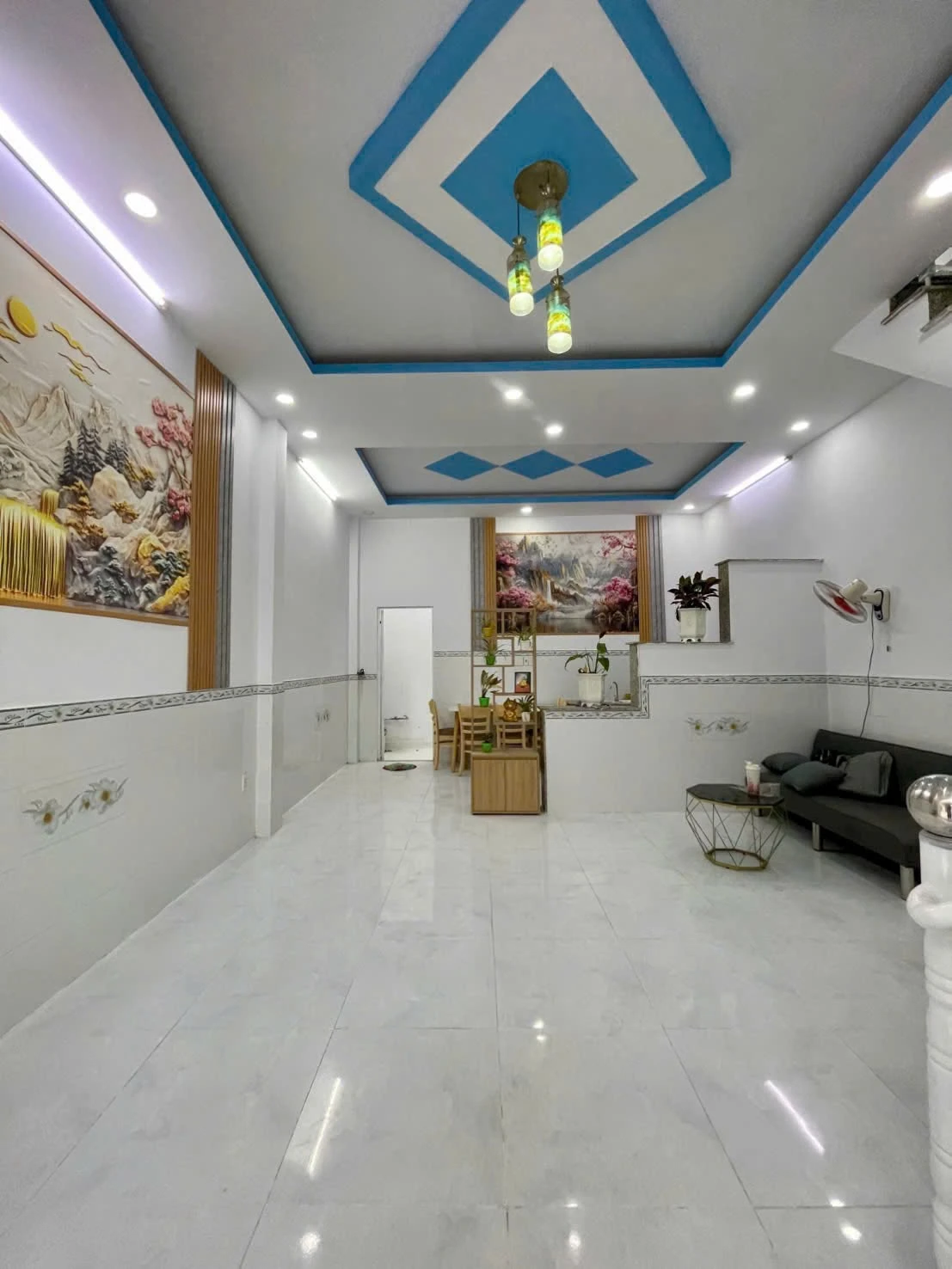 Bán nhà 2 phòng ngủ 55m² 790 triệu Mỹ Hạnh Bình Tân - Ảnh 1
