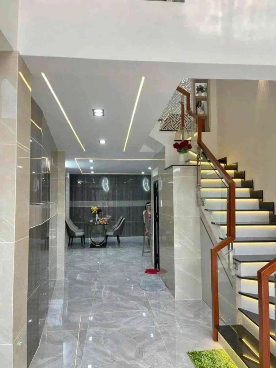 Bán nhà 4 tầng nở hậu 3,1-4,9m x 15,3m, 4PN, giá 5,8 tỷ, Đường 28, An Nhơn, Gò Vấp - Ảnh thu nhỏ 4