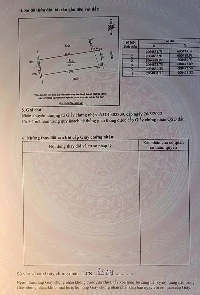 Bán lô đất mặt tiền Ngô Trí Hoà 63,3m² Thủ Đức giá 2,6 tỷ - Ảnh thu nhỏ 4