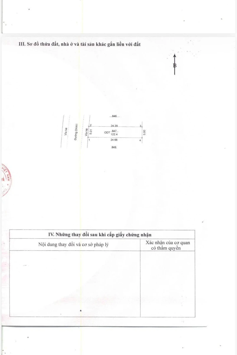 Bán lô đất Hệ Mỹ Phước 3 Bến Cát 120m2, 1 tỷ 350 triệu - Ảnh thu nhỏ 4