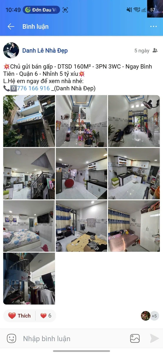 Bán nhà phố 2PN mặt tiền Nguyễn Sơn Bình Tân 2 tỷ 460 triệu - Ảnh thu nhỏ 4