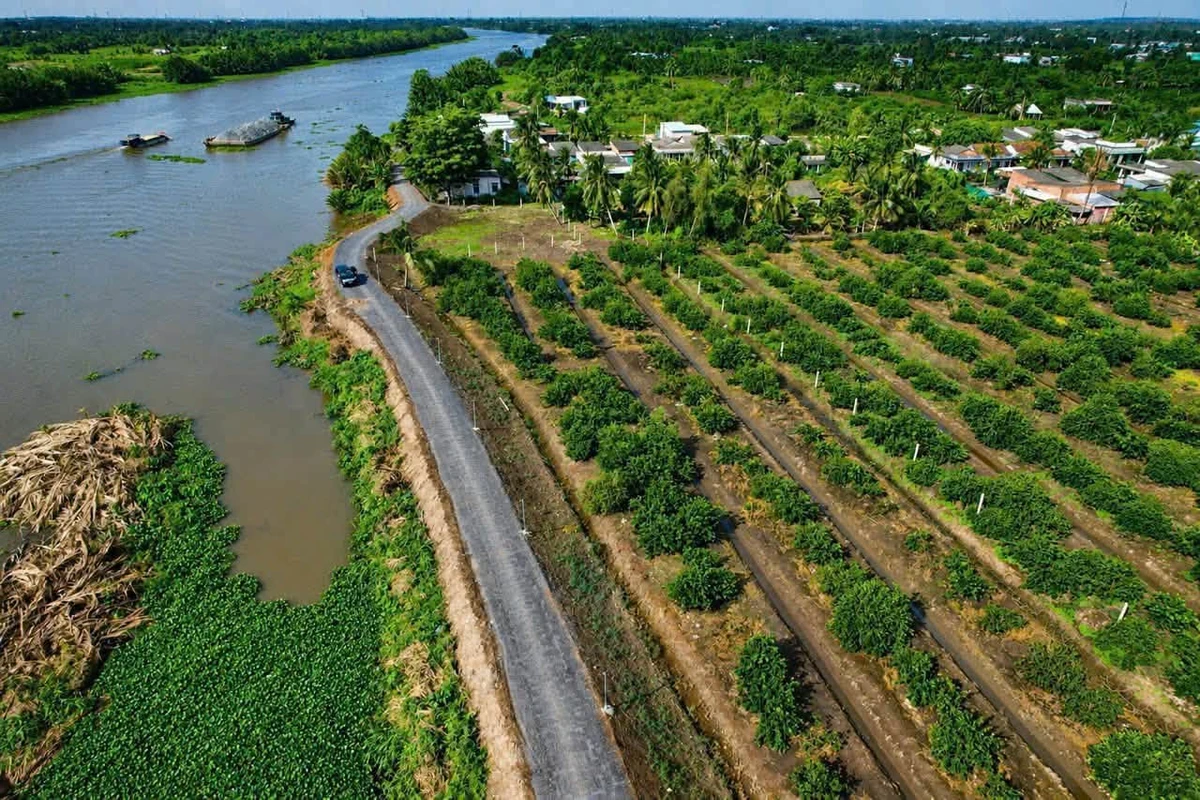 Bán 5 lô đất vườn 500m² view sông Vàm Cỏ Đông, Tây Ninh - Ảnh thu nhỏ 2
