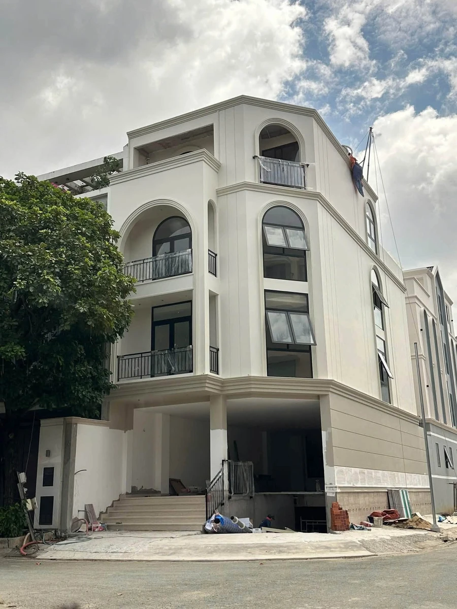 Bán nhà góc 2 mặt tiền 7x20m hầm 4 tầng thang máy KDC Tân Tạo, Quận 2 - Ảnh thu nhỏ 2