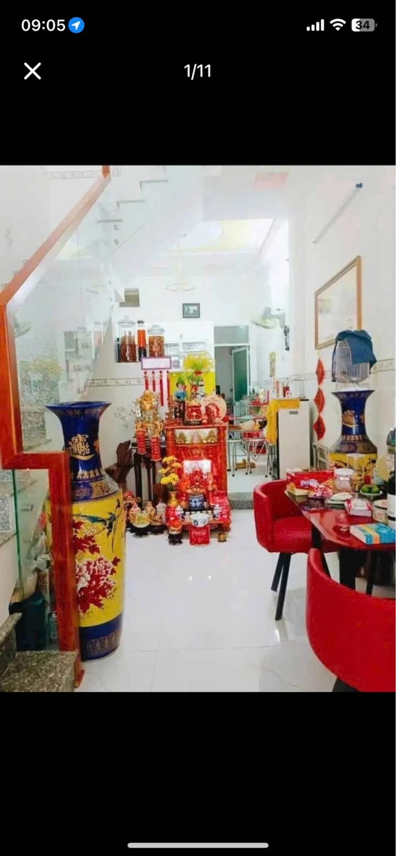 Bán nhà 2 mê 100m2, 3 phòng ngủ Lê Thanh Nghị Quy Nhơn - Ảnh thu nhỏ 2