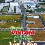 Nền đôi liền kề Vincom Cà Mau, 10m x 17,66m, view trực diện - Ảnh thu nhỏ 1